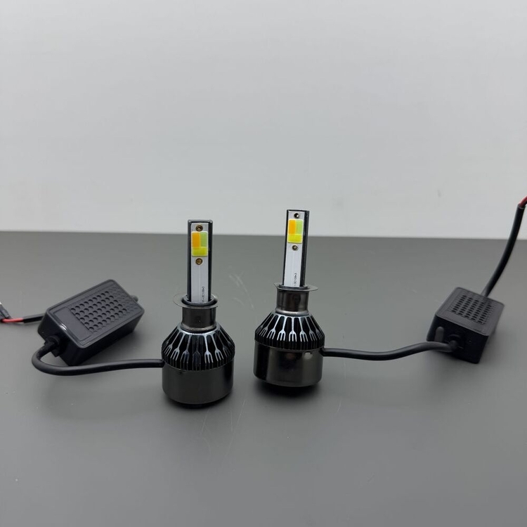 ÜÇ RENK LED XENON BEYAZ DELİ MAVİ LİMON SARI VE ÇAKAR