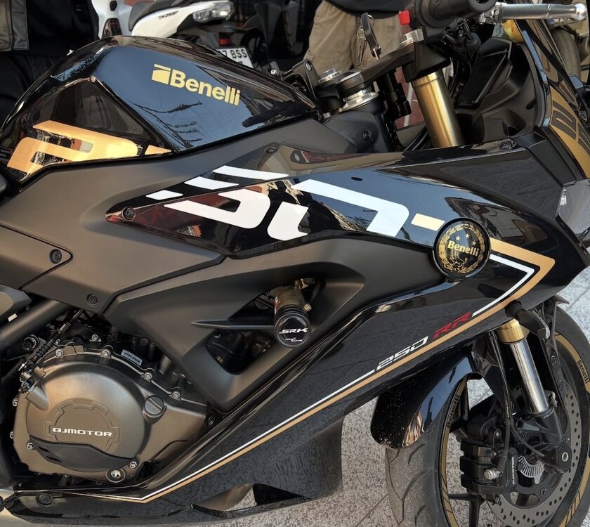 SRK250RR tekli koruma demirimiz