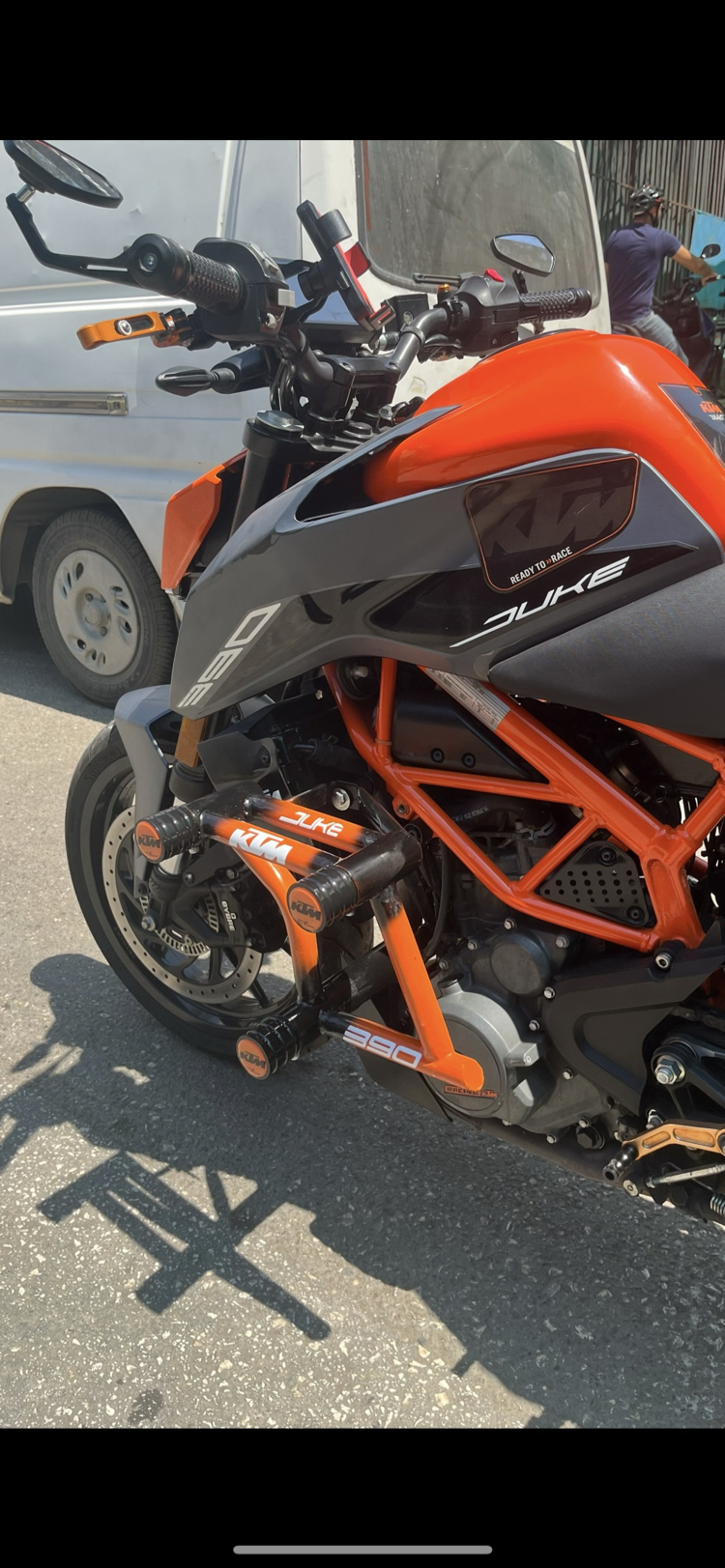 KTM DUKE 390/250 6lı koruma demirimiz 17/23