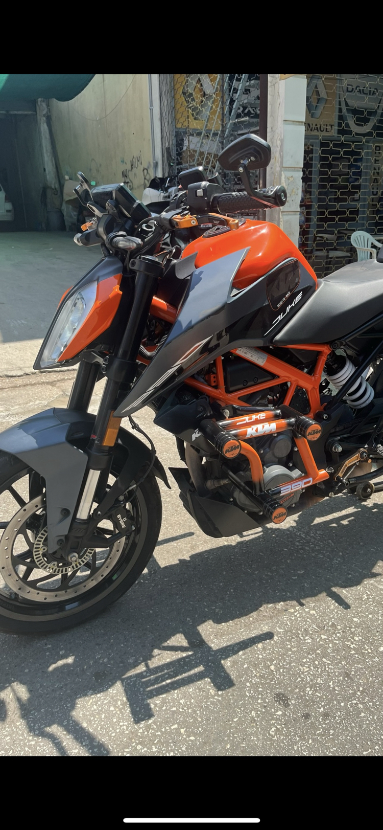 KTM DUKE 390/250 6lı koruma demirimiz 17/23