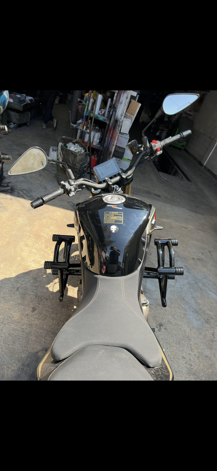 QJ MOTOR SRK550 6lı koruma demirimiz