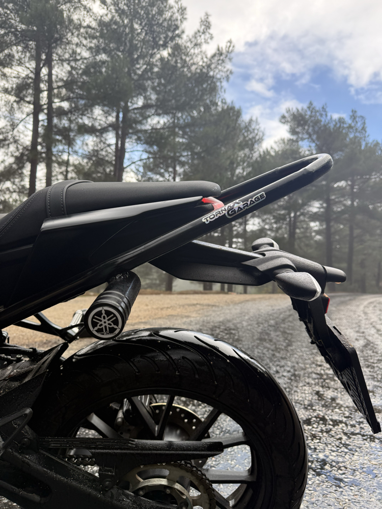 YAMAHA MT-125 arka stunt demirimiz