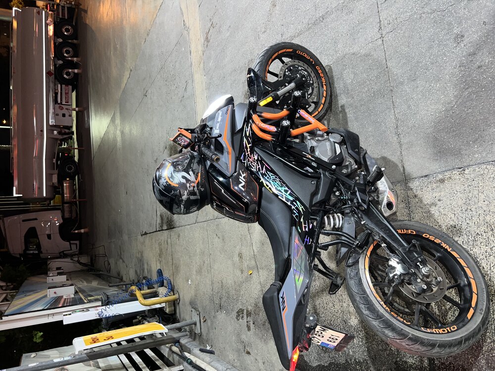 CFMOTO NK250 6 lı koruma demirimiz III.SERI