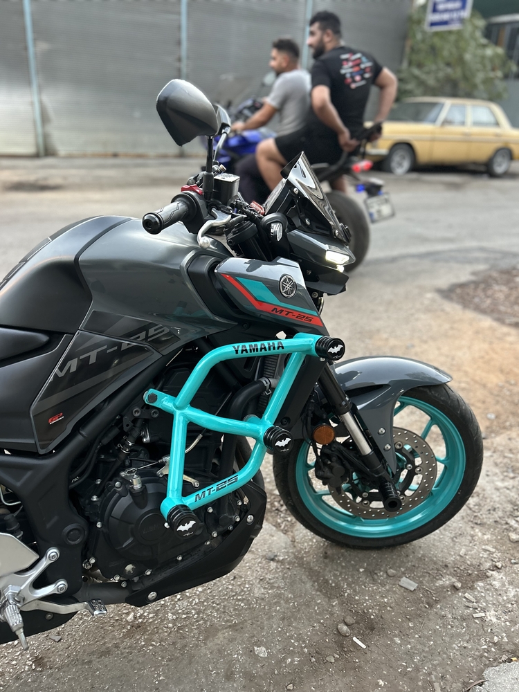 YAMAHA MT-25 6lı koruma demirimiz