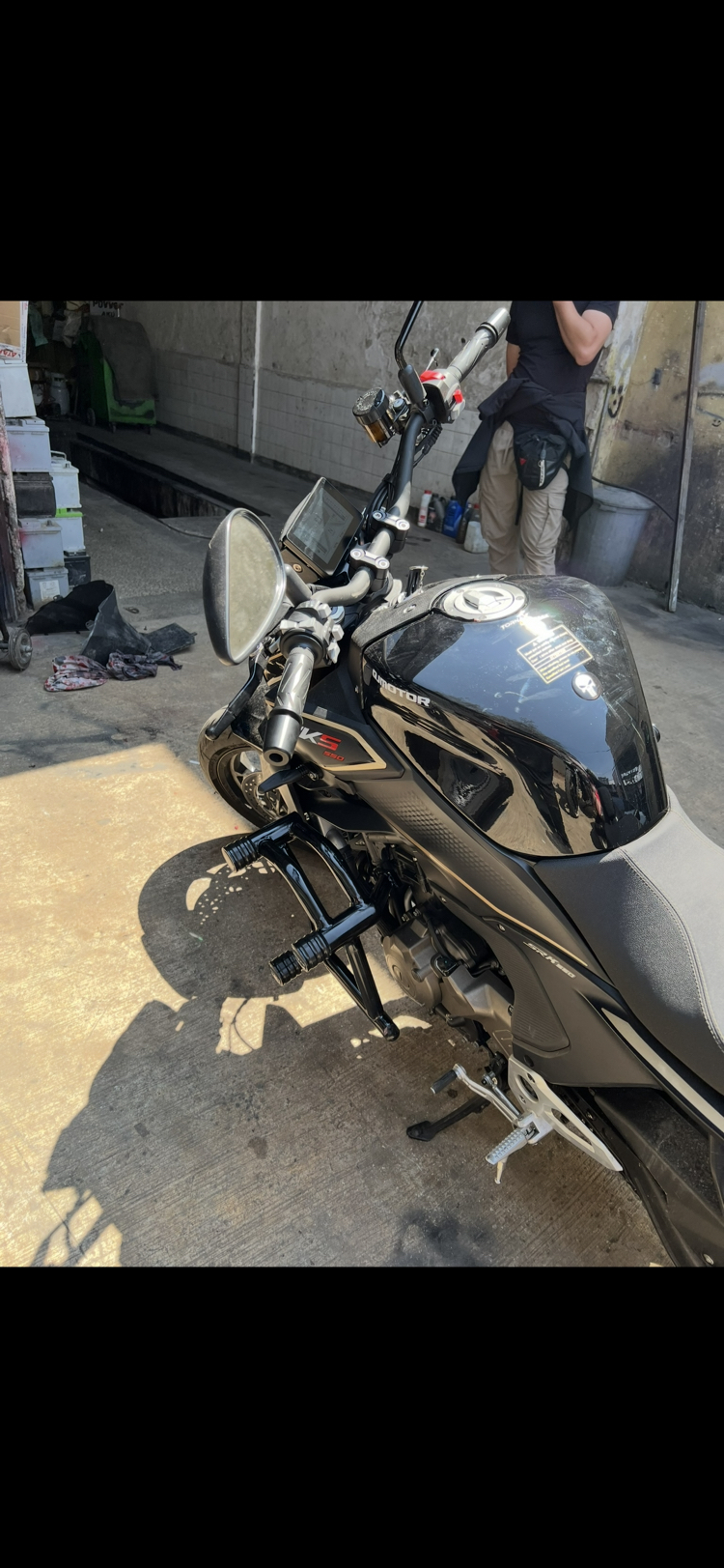 QJ MOTOR SRK550 6lı koruma demirimiz