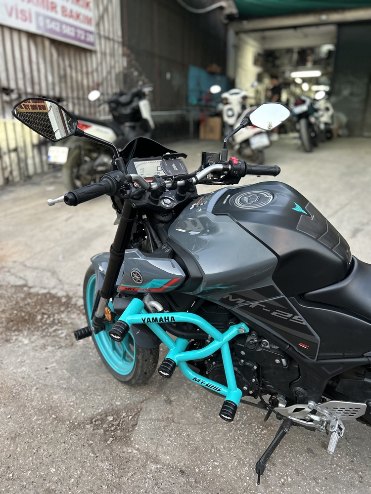 YAMAHA MT-25 6lı koruma demirimiz