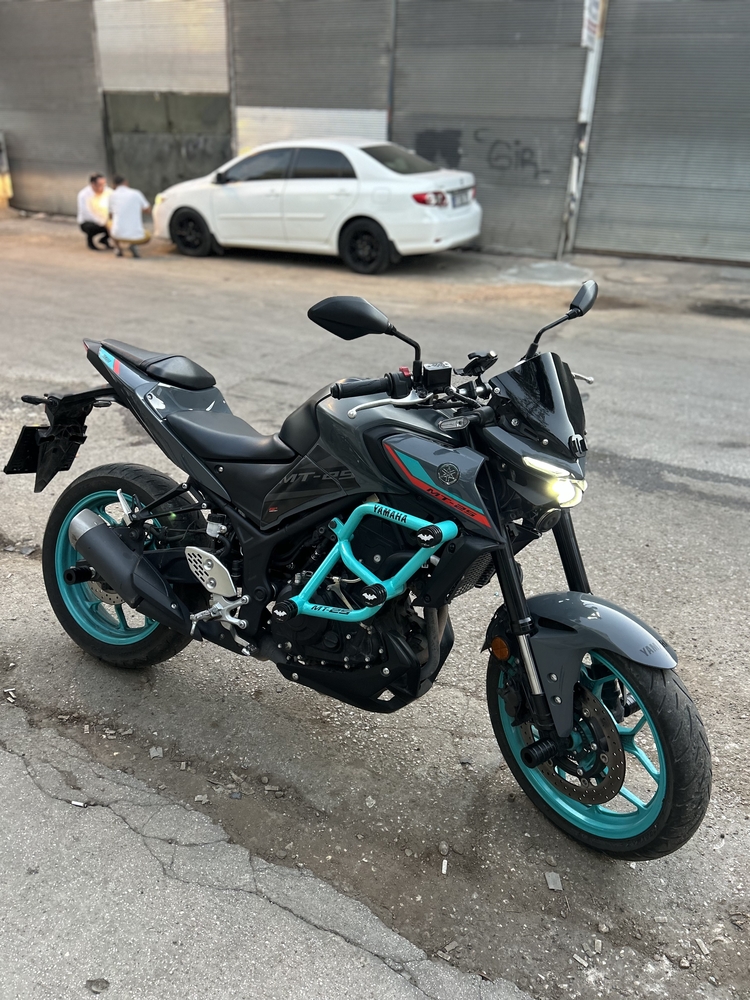YAMAHA MT-25 6lı koruma demirimiz