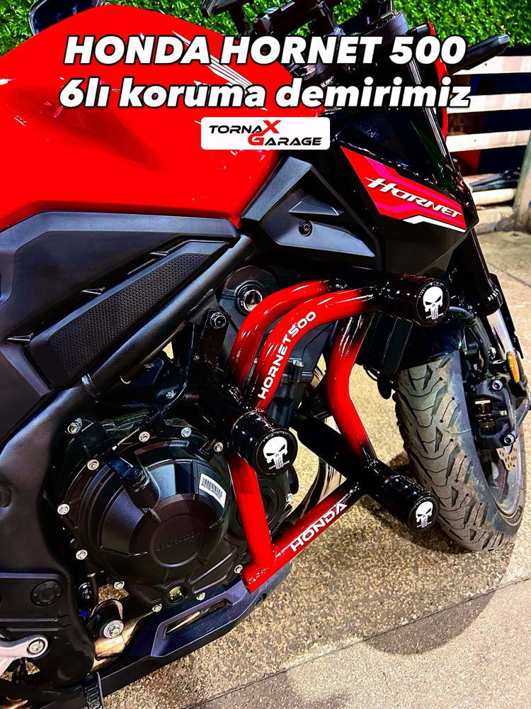 HONDA HORNET 500 6lı koruma demirimiz