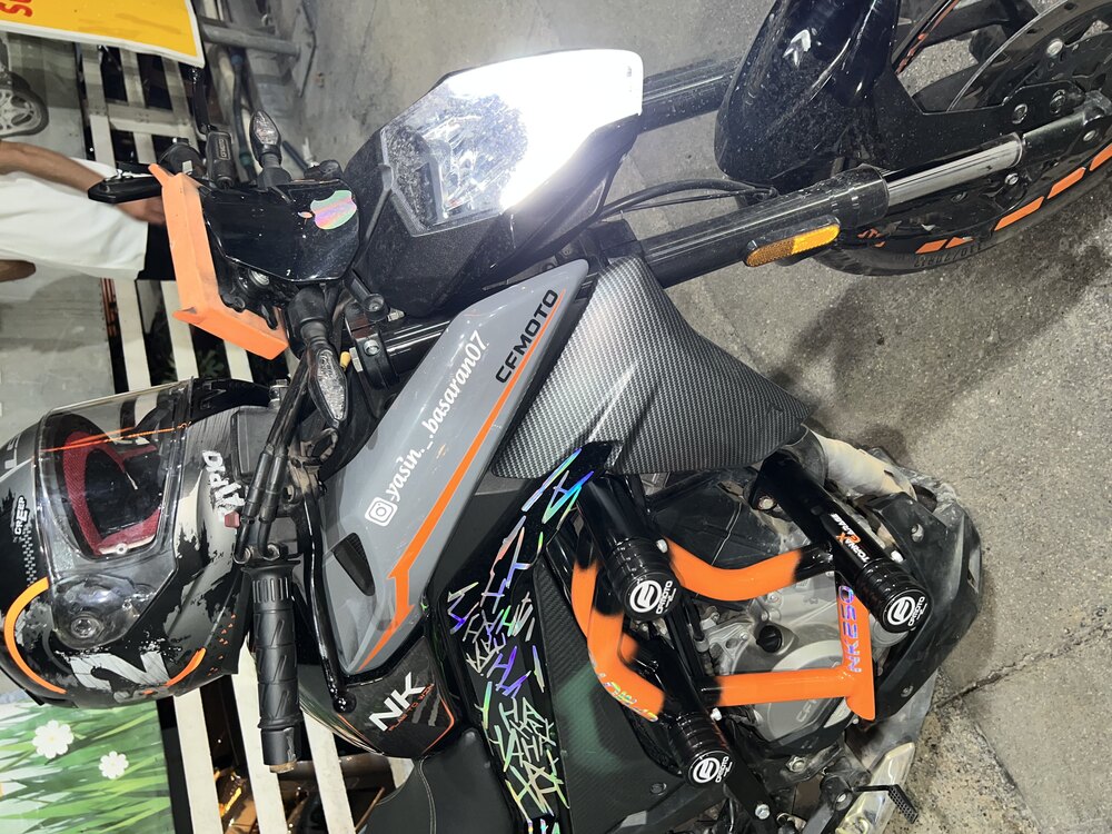 CFMOTO NK250 6 lı koruma demirimiz III.SERI