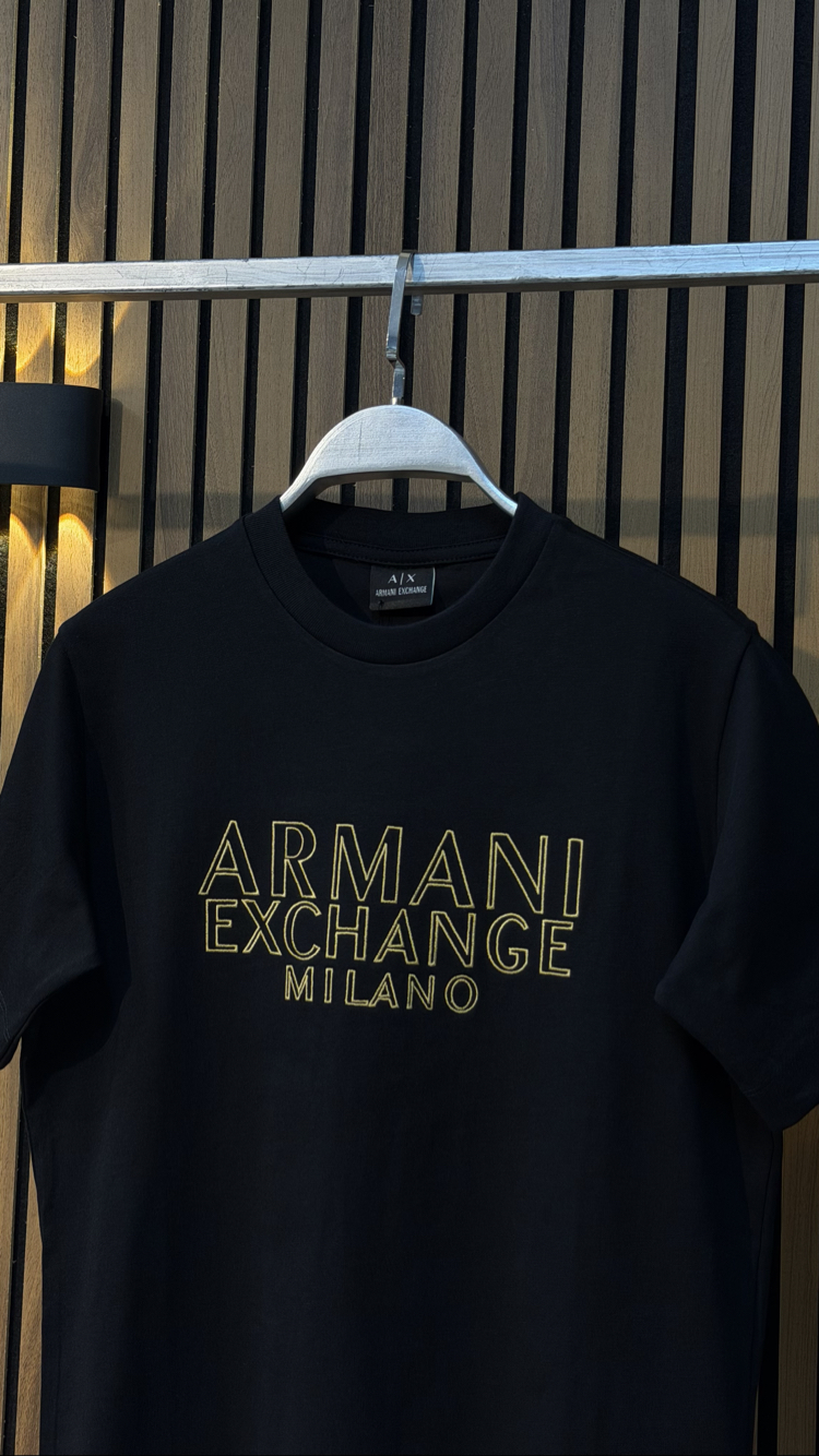 2026 YENİ SEZON ARMANI EXCHANGE SIFIR YAKA T-SHIRT