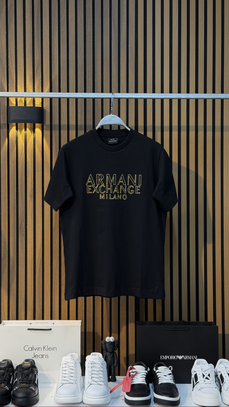 2026 YENİ SEZON ARMANI EXCHANGE SIFIR YAKA T-SHIRT