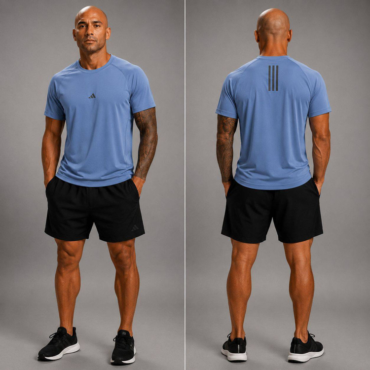 ADİDAS SPOR T-SHİRT SLİM FİT