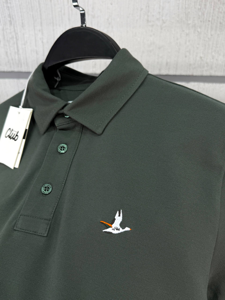 PREMİUM PİKE KUMAŞ POLO YAKA T-SHİRT HAKİ