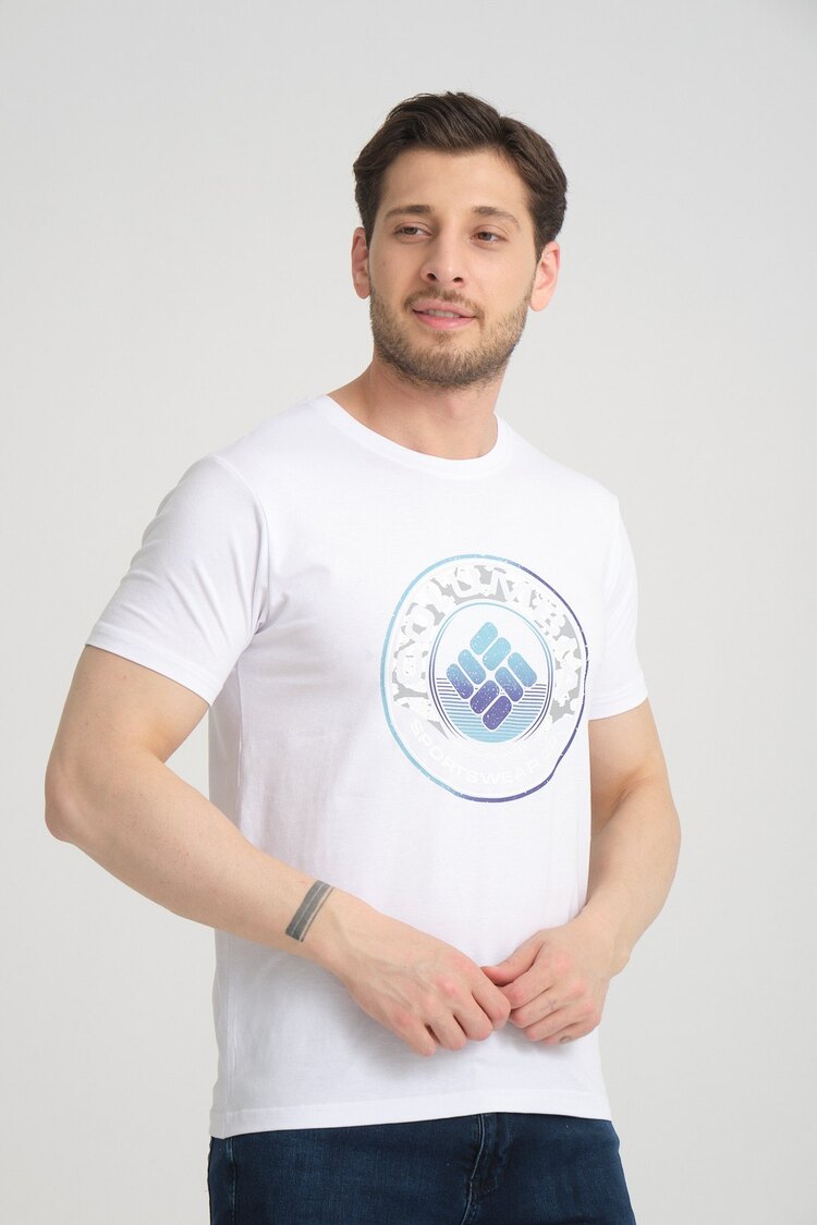 COLUMBİA TECNO SERİES T-SHİRT BEYAZ