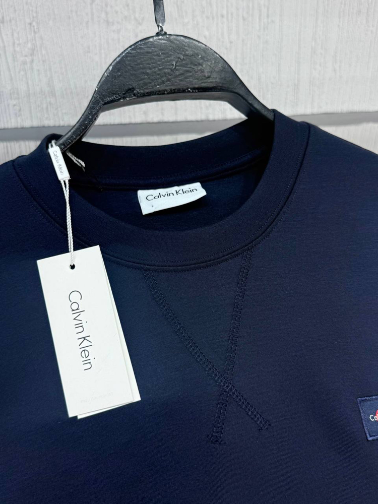 CALVİN KLEİN PREMİUM MONOGRAM SWEAT LACİVERT