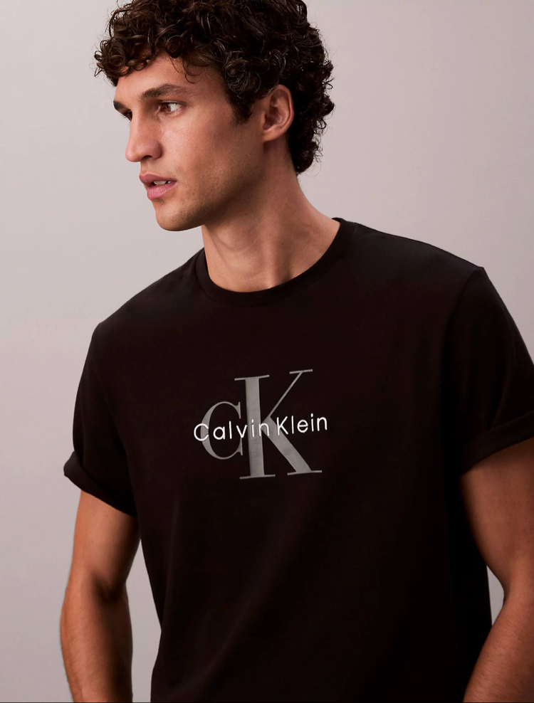PREMİUM CK NAKIŞ LOGO T-SHİRT