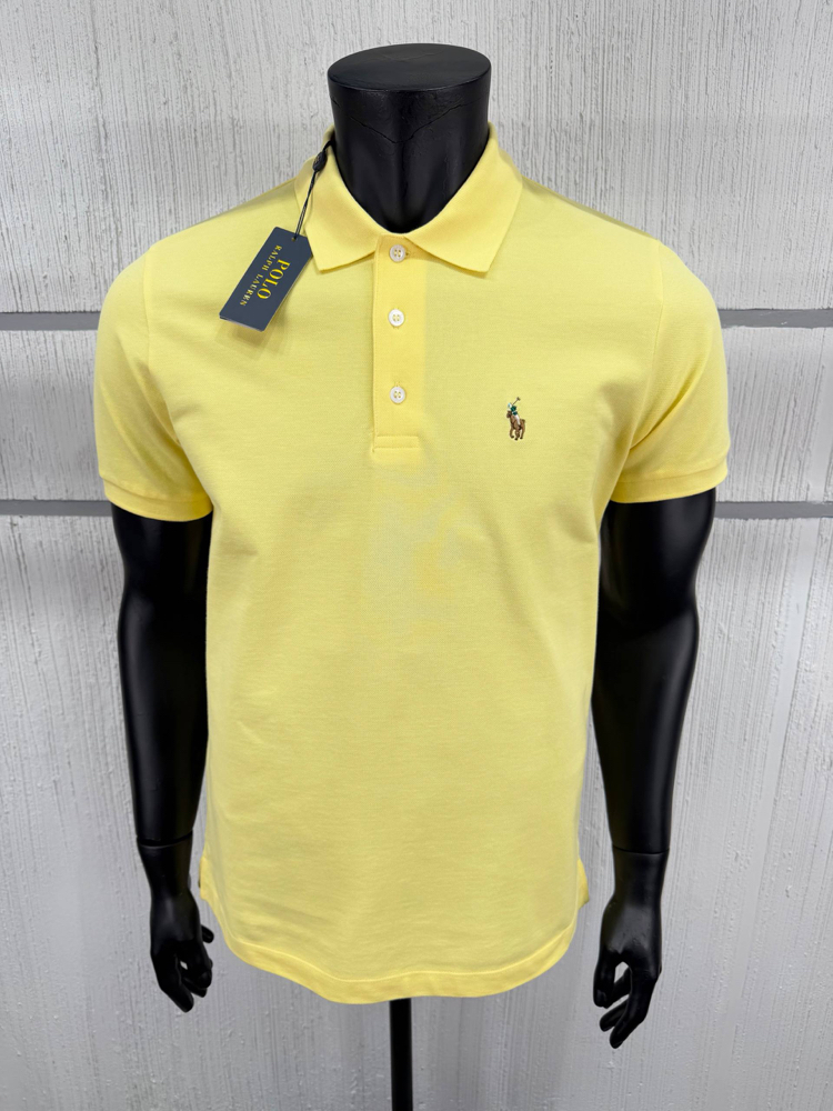 PREMİUM POLO YAKA T-SHİRT SARI