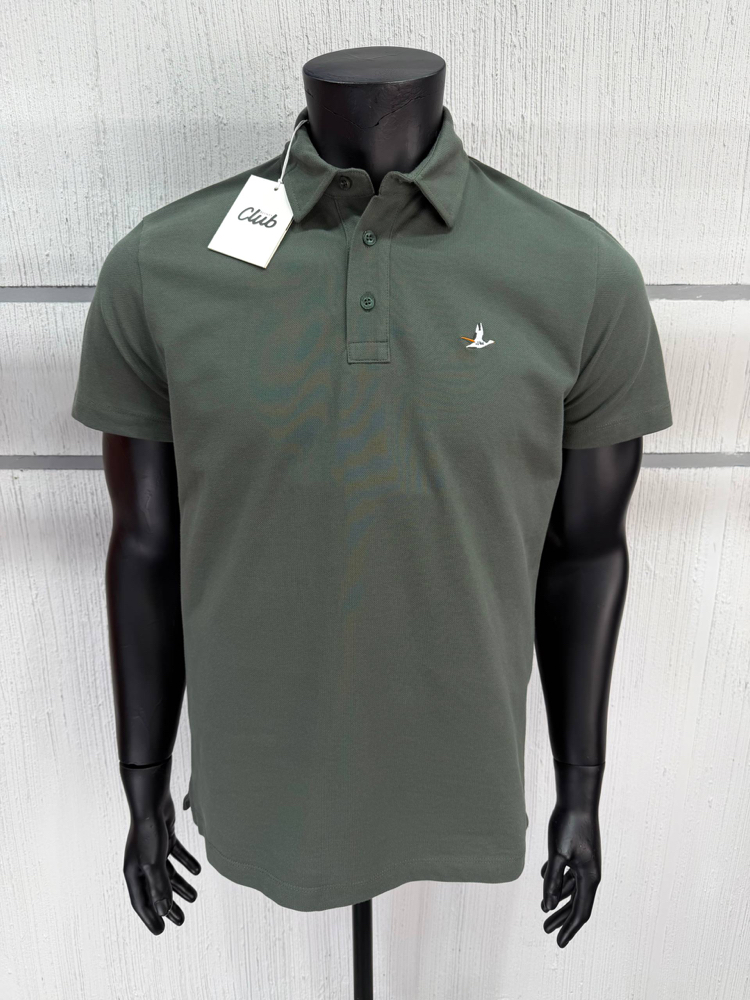 PREMİUM PİKE KUMAŞ POLO YAKA T-SHİRT HAKİ