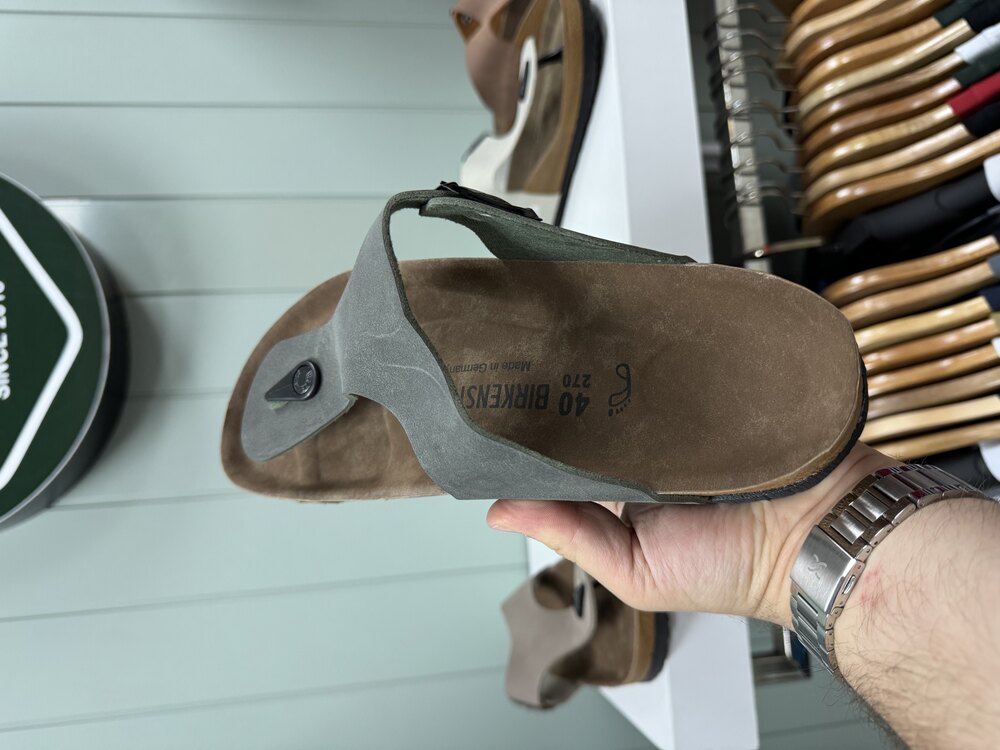 BIRKENSTOKC PARMAK ARASI TERLİK HAKİ