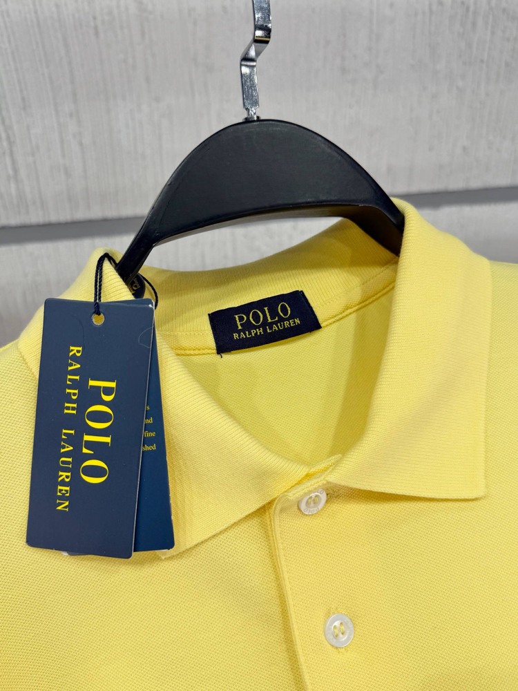 PREMİUM POLO YAKA T-SHİRT SARI