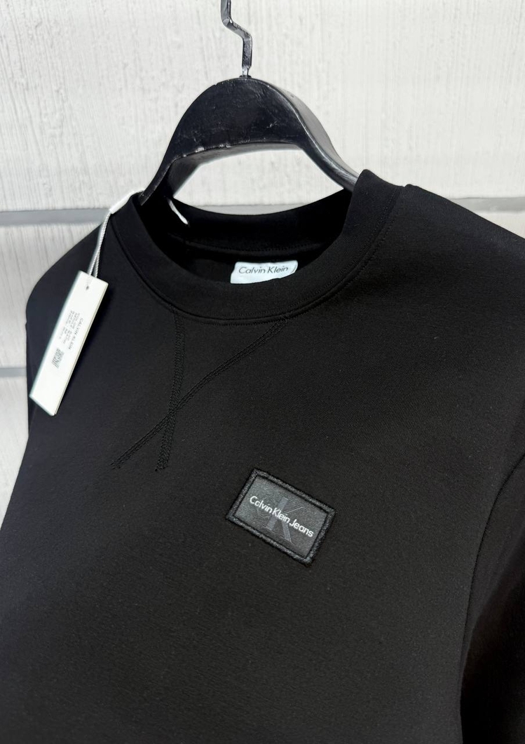CALVİN KLEİN PREMİUM MONOGRAM SWEAT SİYAH