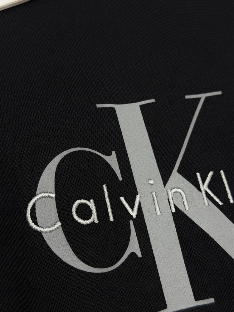 PREMİUM CK NAKIŞ LOGO T-SHİRT
