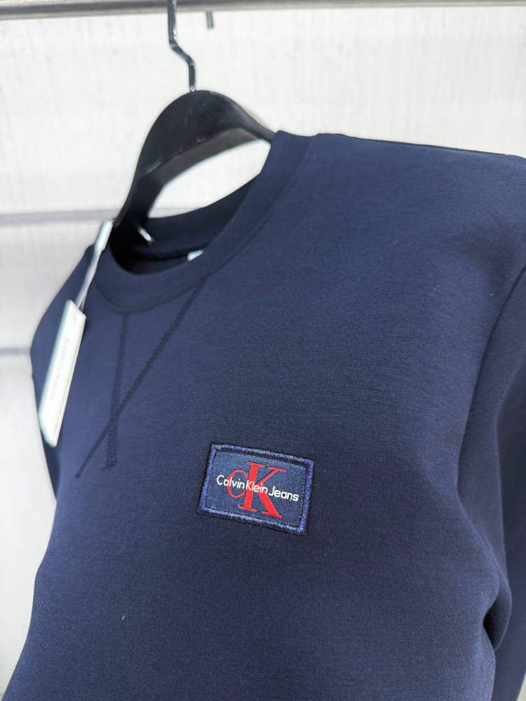 CALVİN KLEİN PREMİUM MONOGRAM SWEAT LACİVERT