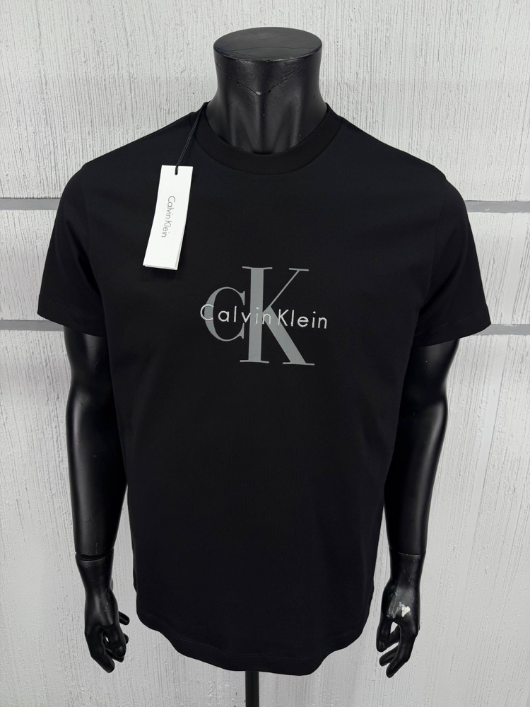 PREMİUM CK NAKIŞ LOGO T-SHİRT