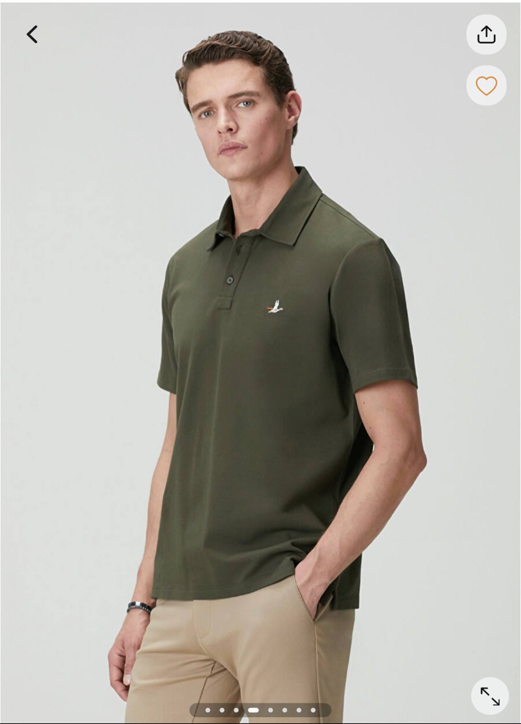 PREMİUM PİKE KUMAŞ POLO YAKA T-SHİRT HAKİ