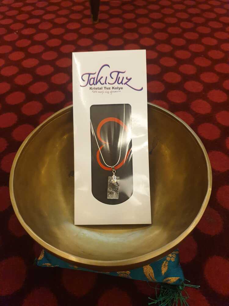TAKITUZ / KRİSTAL TUZ KOLYE