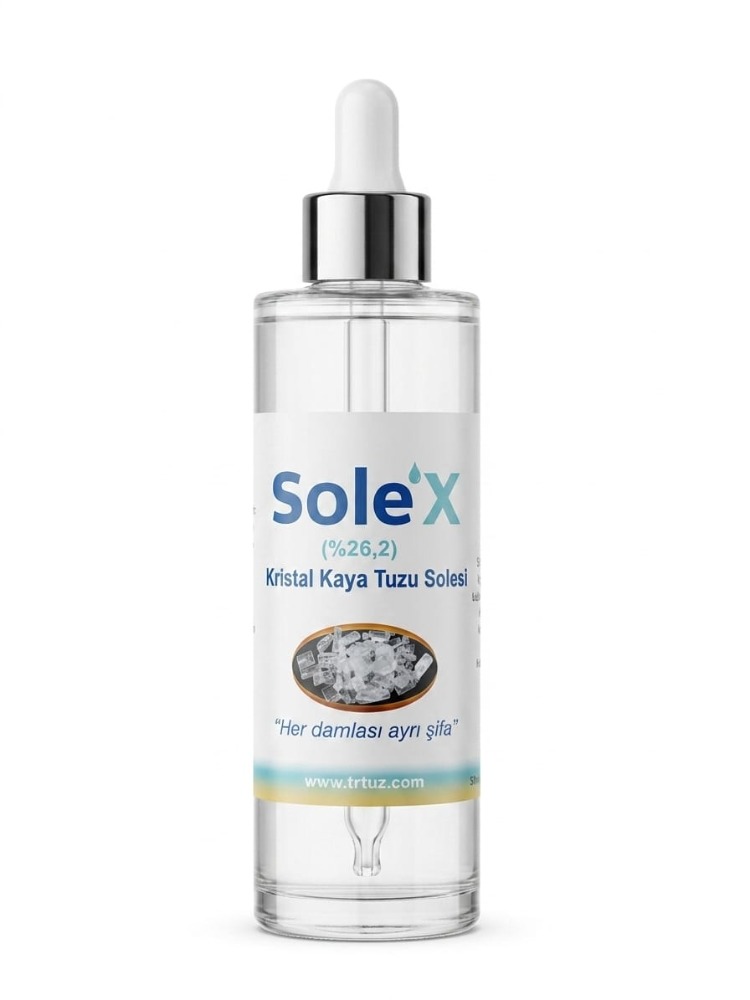 SOLE'X Kristal Kaya Tuzu Solesi