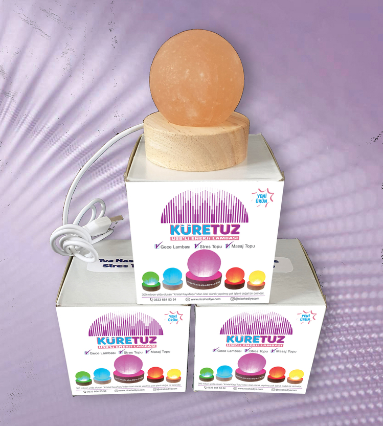KÜRE TUZ / USB’li Enerji Lambası
