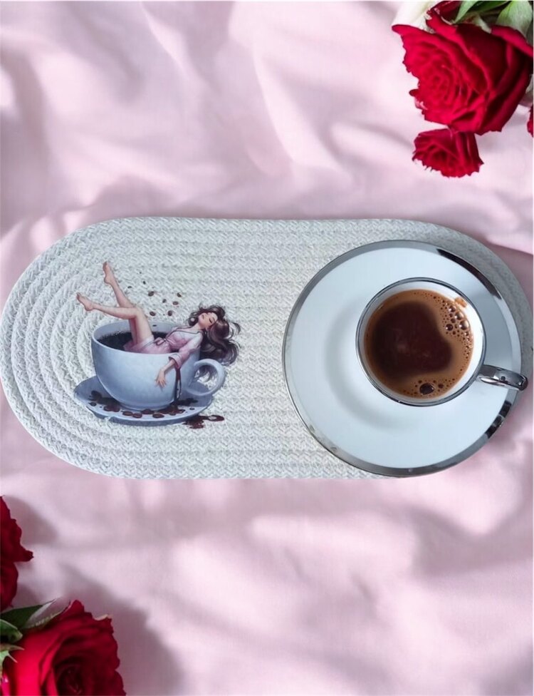 Kahve fincan altlığı
