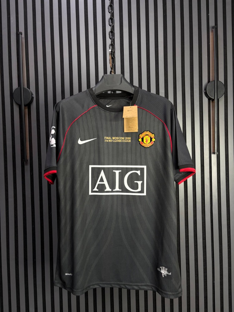 Manchester United 2008 Moskova Finali Retro Forma Premium