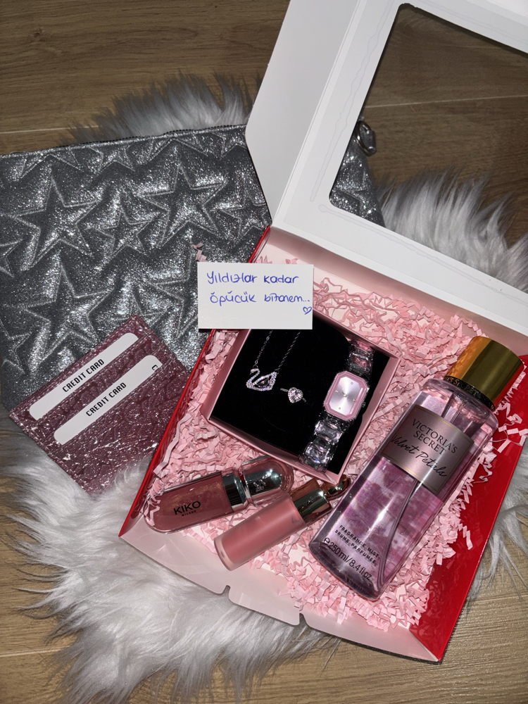 Pink Star Swan Set