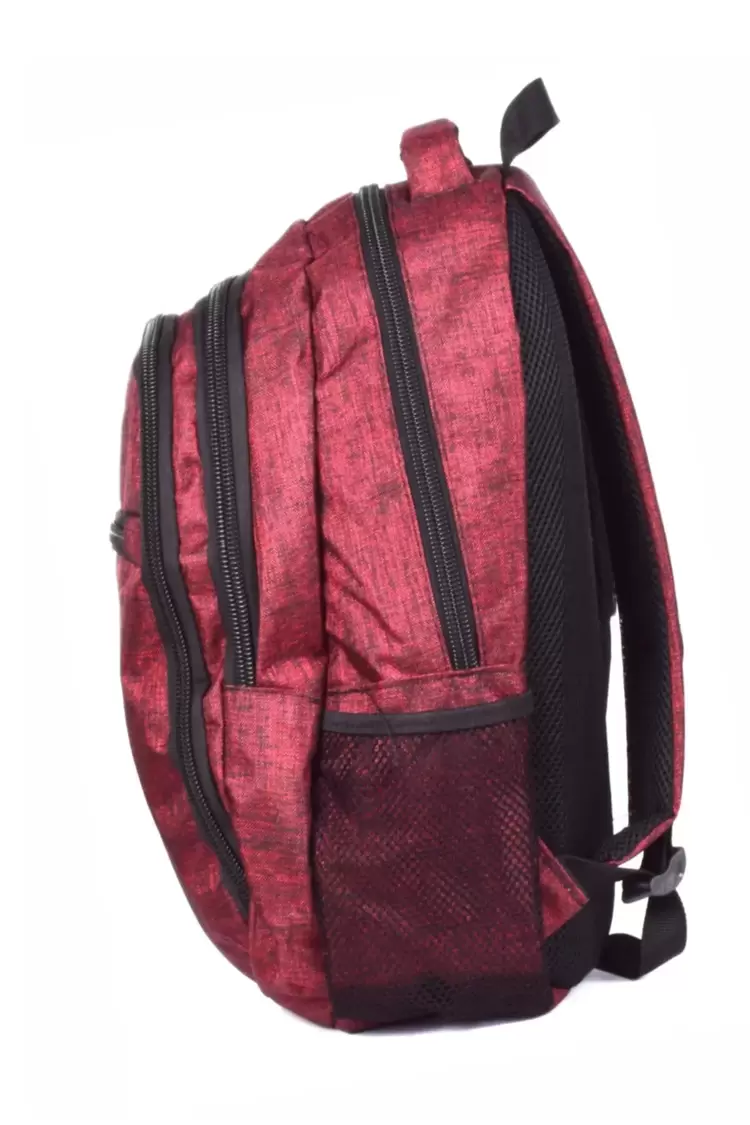 ESCAPE Laptop Bölmeli Outdoor Okul Ve Günlük Sırt Çantası Spor Çantası 307 Bordo