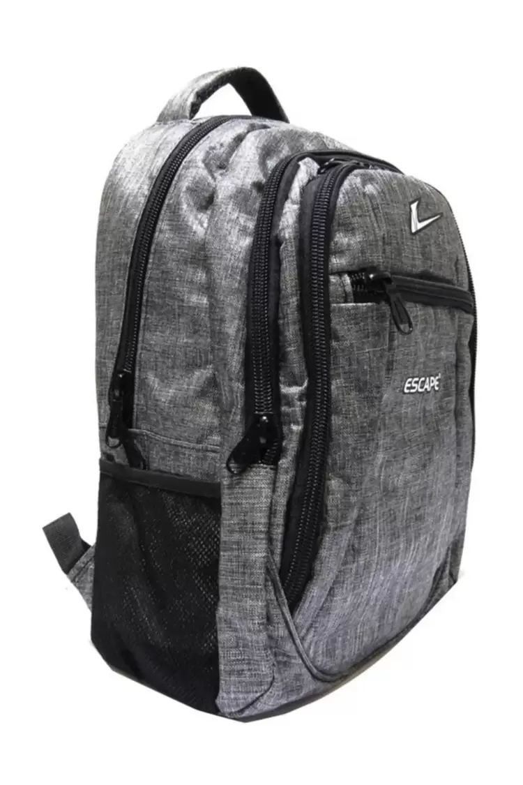 ESCAPE Laptop Bölmeli Outdoor Okul Ve Günlük Sırt Çantası Spor Çantası 307 Gri