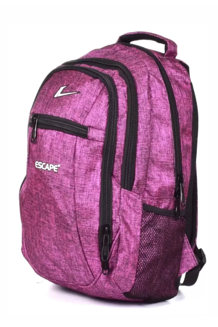 ESCAPE Laptop Bölmeli Okul Ve Günlük Sırt Çantası Spor Çantası 307 Pembe