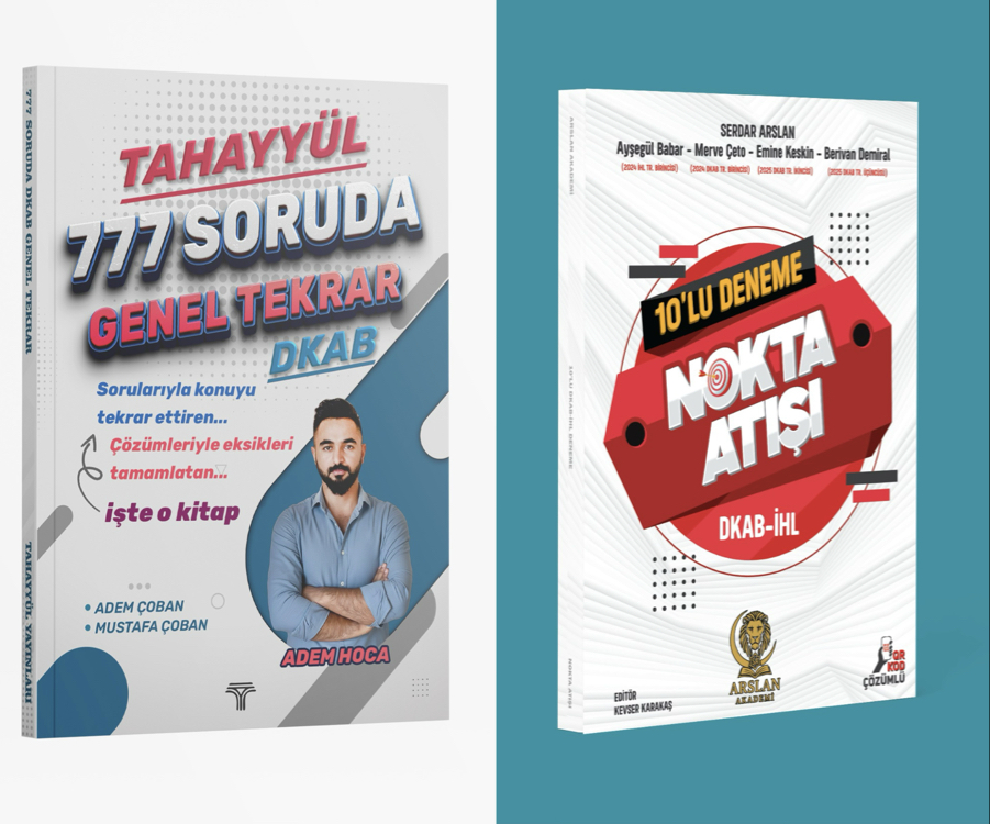 Tahayyül 777 Genel Tekrar Kitabı ve Arslan Akademi Nokta Atışı