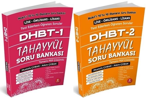 TAHAYYÜL DHBT İKİ CİLT SORU BANKASI