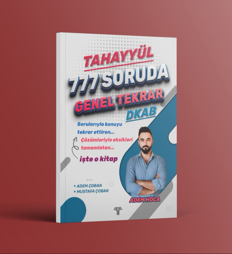 TAHAYYÜL 777 SORUDA DIKAB ÖABT GENEL TEKRAR