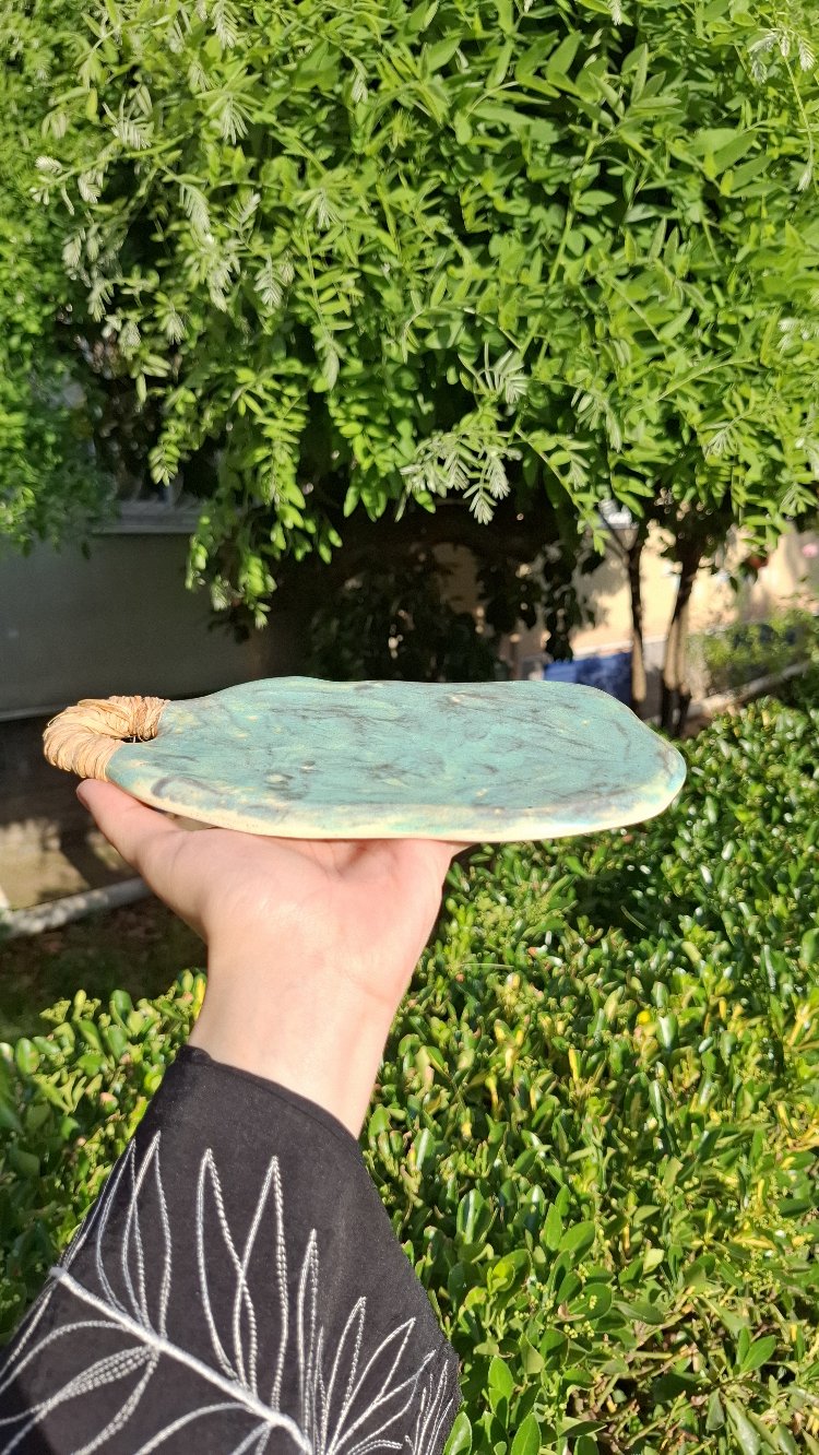 stoneware peynir tabağı