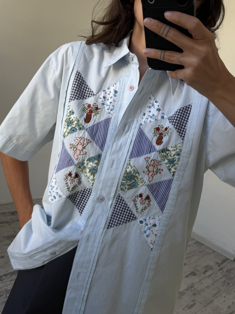 Blue Parrot %100 Cotton Koleksiyonluk Gömlek