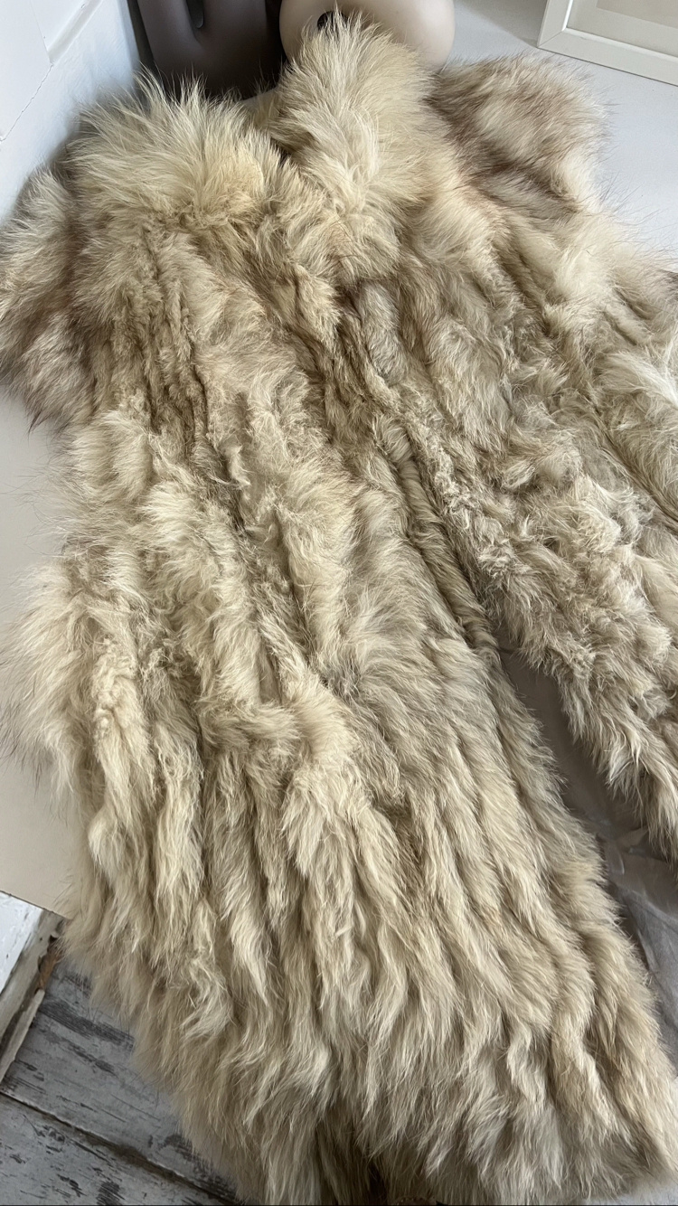 White Fox %100 Gerçek Kürk Ultra Yumuşak Ve Hafif Dokulu Yelek