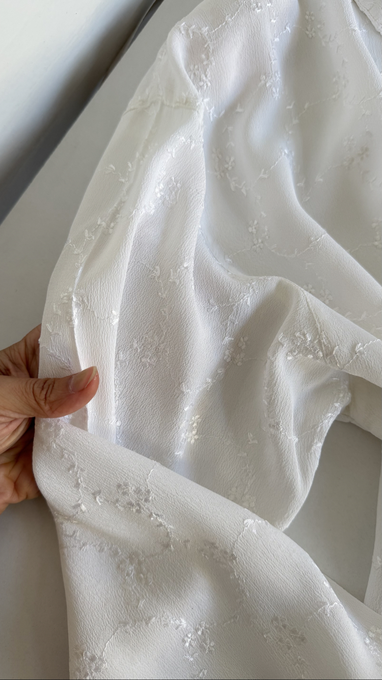 Visa İtalyan %100 Viscose Micro İşleme Premium Doku Gömlek