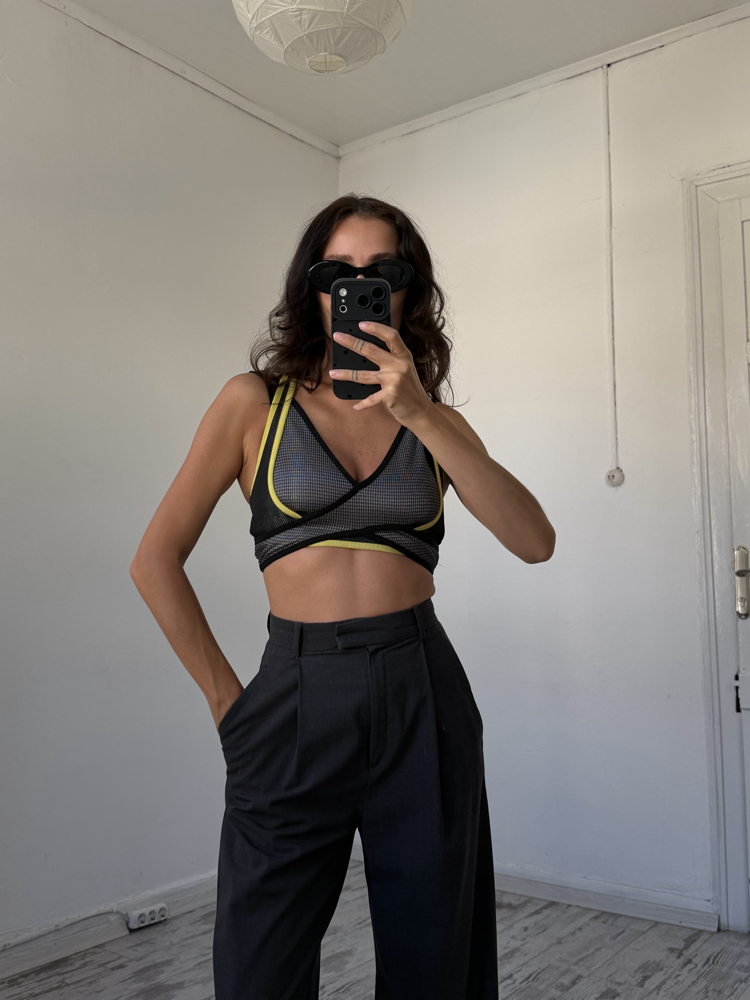 Alexander Wang H&M İş Birliği Spor Crop Bluz