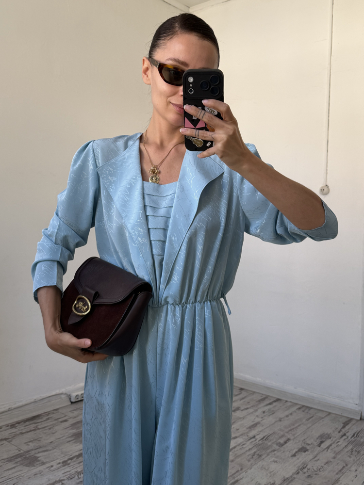 Alman Üretim Jakarlı Exclusive Seri 80s Tulum