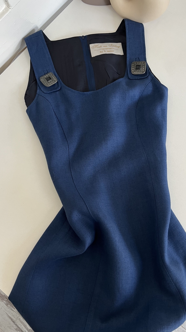 Mode aus Salzburg %100 Keten Broş Detaylı Exclusive Seri Sıfır Elbise