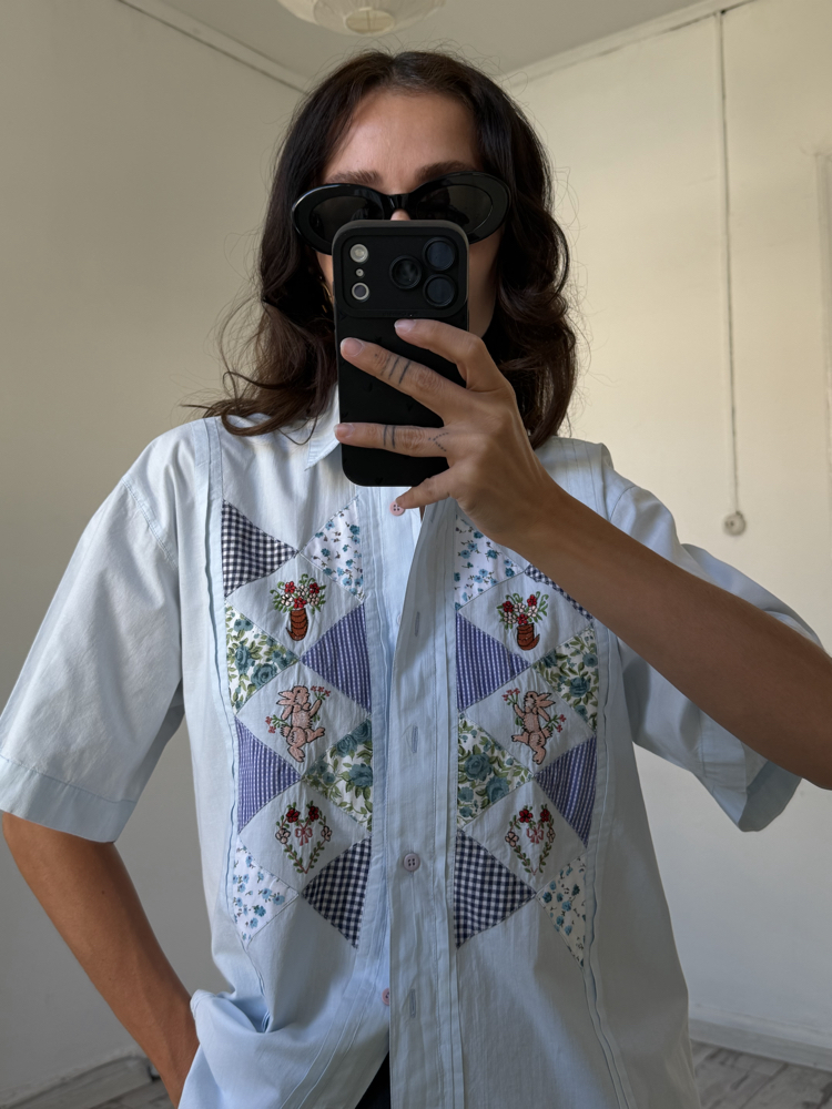 Blue Parrot %100 Cotton Koleksiyonluk Gömlek