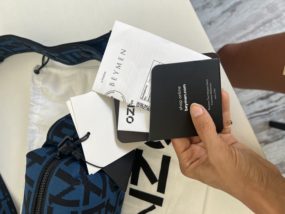 KENZO Marka Beymen Çıkışlı Faturalı Monogram Çanta